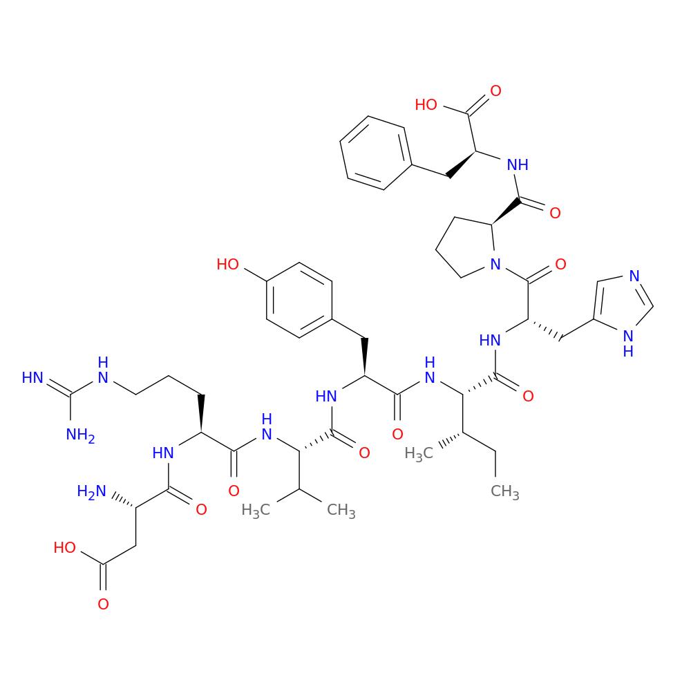 (2S,5S,8S,11S,14S,17S)-2-((1H-Imidazol-5-yl)methyl)-17-amino-5-((S)-sec-butyl)-1-((S)-2-(((S)-1-carboxy-2-phenylethyl)carbamoyl)pyrrolidin-1-yl)-14-(3-guanidinopropyl)-8-(4-hydroxybenzyl)-11-isopropyl-1,4,7,10,13,16-hexaoxo-3,6,9,12,15-pentaazanonadecan-19-oic acid