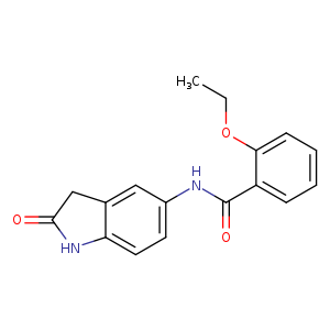 2-ethoxy-N-(2-oxo-2,3-dihydro-1H-indol-5-yl)benzamide