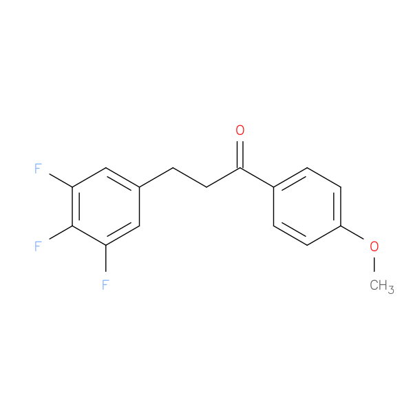 4'-Methoxy-3-(3,4,5-trifluorophenyl)propiophenone