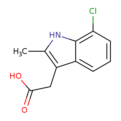 (7-Chloro-2-methyl-1h-indol-3-yl)-acetic acid
