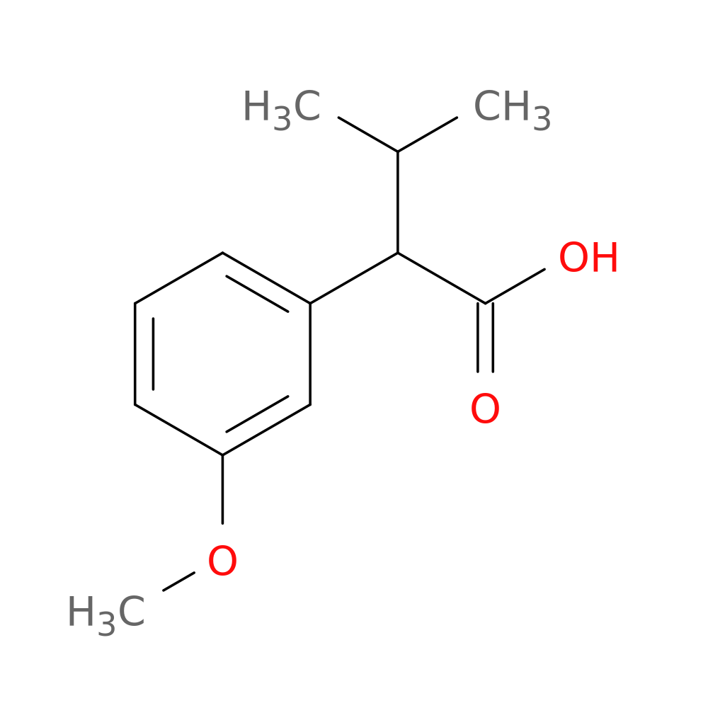 2-(3-Methoxyphenyl)-3-methylbutanoic acid