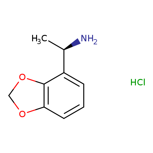 (1R)-1-(1,3-dioxaindan-4-yl)ethan-1-amine hydrochloride