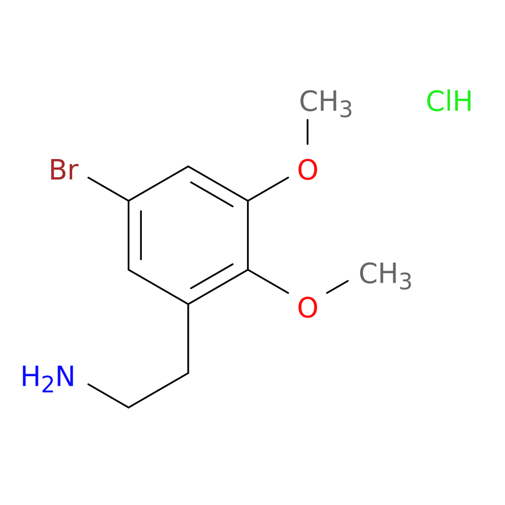 2-(5-bromo-2,3-dimethoxyphenyl)ethan-1-amine hydrochloride