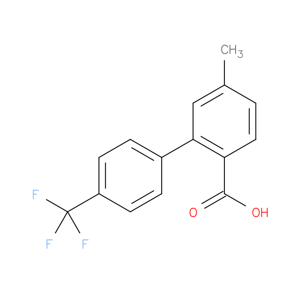 5-Methyl-4'-(trifluoromethyl)-[1,1'-biphenyl]-2-carboxylic acid