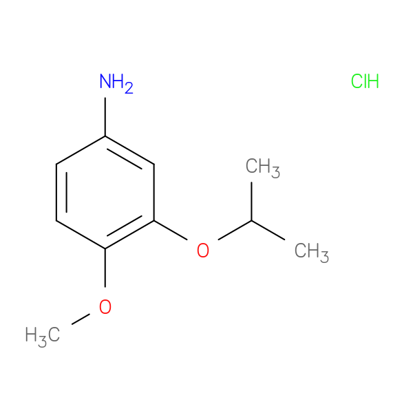4-methoxy-3-(propan-2-yloxy)aniline hydrochloride