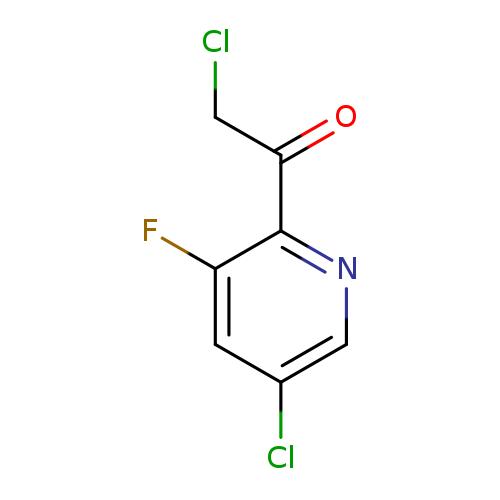 2-Chloro-1-(5-chloro-3-fluoropyridin-2-yl)ethanone