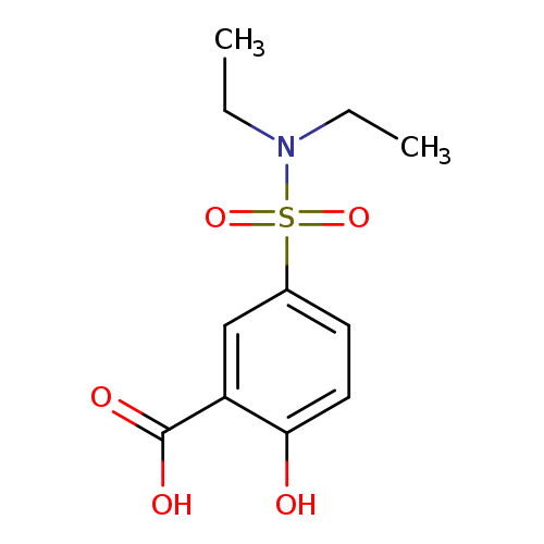 5-(diethylsulfamoyl)-2-hydroxybenzoic acid