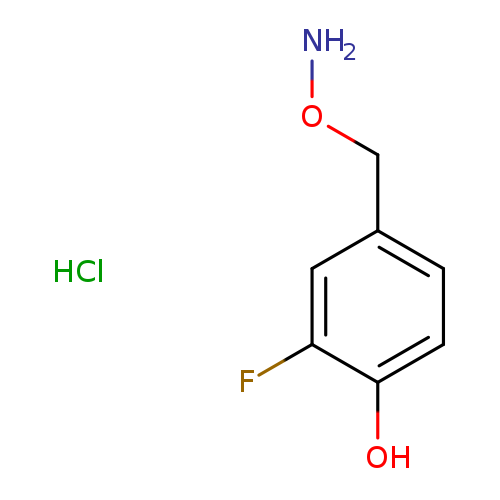 4-[(aminooxy)methyl]-2-fluorophenolhydrochloride