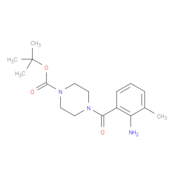 tert-Butyl 4-[(2-amino-3-methylphenyl)carbonyl]piperazine-1-carboxylate