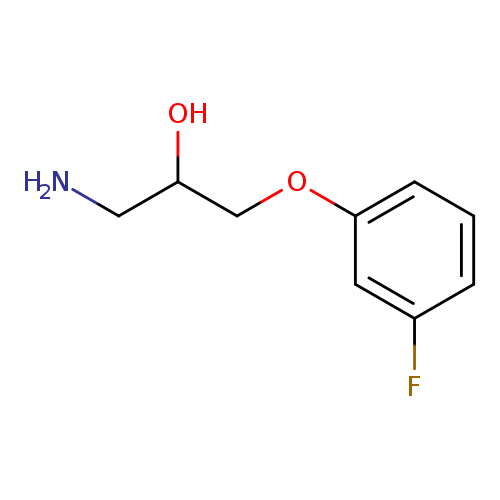 1-amino-3-(3-fluorophenoxy)propan-2-ol