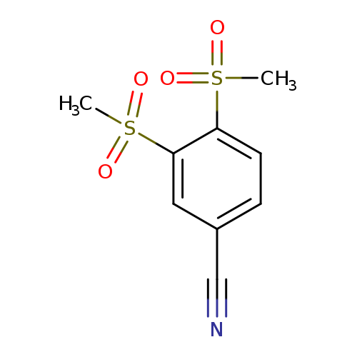 3,4-Dimethanesulfonylbenzonitrile