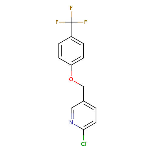 2-chloro-5-[4-(trifluoromethyl)phenoxymethyl]pyridine