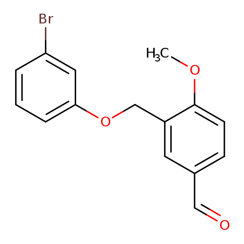 3-((3-Bromophenoxy)methyl)-4-methoxybenzaldehyde