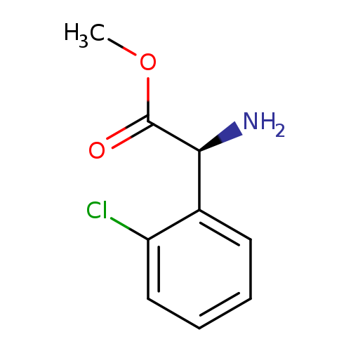 Benzeneacetic acid, α-amino-2-chloro-, methyl ester, (αS)-
