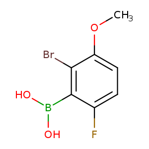 2-Bromo-6-Fluoro-3-Methoxyphenylboronic Acid