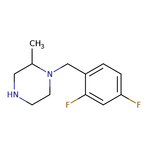 1-[(2,4-difluorophenyl)methyl]-2-methylpiperazine