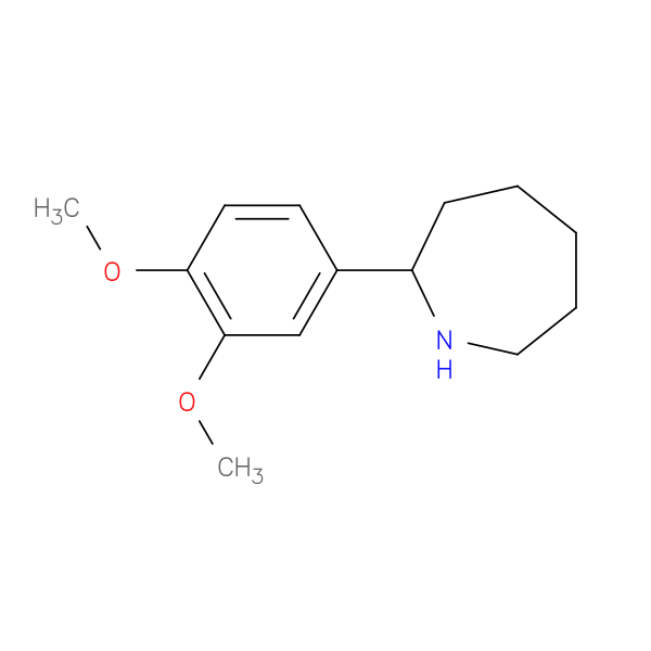 2-(3,4-Dimethoxyphenyl)azepane, HCl