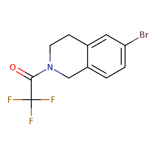 1-(6-Bromo-3,4-dihydro-2(1h)-isoquinolinyl)-2,2,2-trifluoro-ethanone