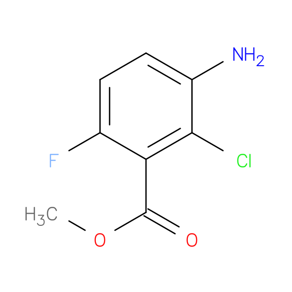 Methyl 3-amino-2-chloro-6-fluorobenzoate