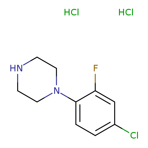 1-(4-Chloro-2-fluorophenyl)piperazineDihydrochloride