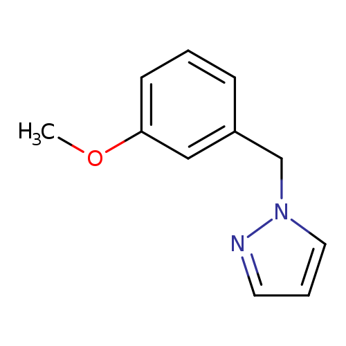 1-[(3-methoxyphenyl)methyl]-1H-pyrazole