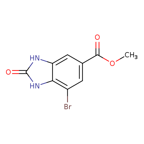 Methyl 7-bromo-2-oxo-1,3-dihydro-1,3-benzodiazole-5-carboxylate