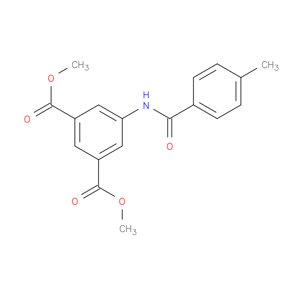 dimethyl 5-[(4-methylbenzoyl)amino]isophthalate