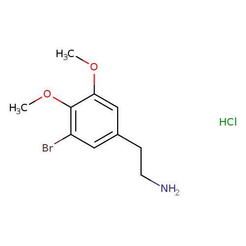 2-(3-bromo-4,5-dimethoxyphenyl)ethan-1-aminehydrochloride