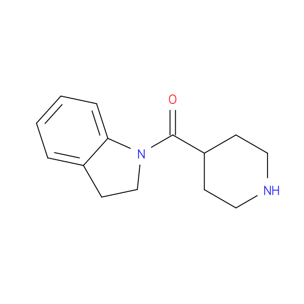 1-(piperidine-4-carbonyl)-2,3-dihydro-1H-indole
