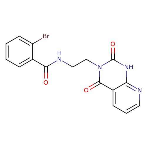 2-bromo-N-(2-{2,4-dioxo-1H,2H,3H,4H-pyrido[2,3-d]pyrimidin-3-yl}ethyl)benzamide