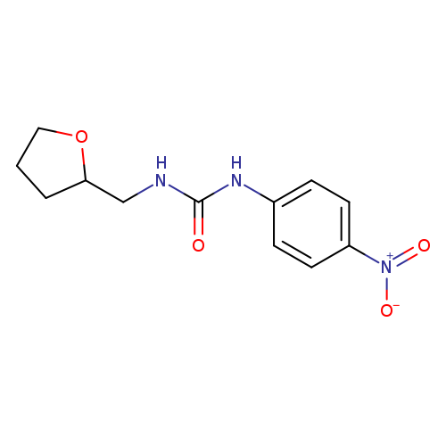 1-(4-nitrophenyl)-3-(oxolan-2-ylmethyl)urea