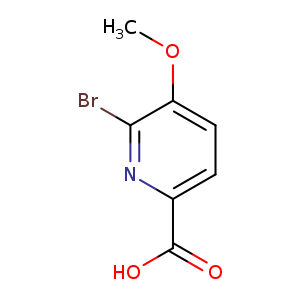 6-Bromo-5-Methoxy-2-Pyridinecarboxylic Acid