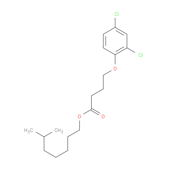 Butanoic acid, 4-(2,4-dichlorophenoxy)-, isooctyl ester