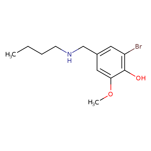 2-bromo-4-[(butylamino)methyl]-6-methoxyphenol