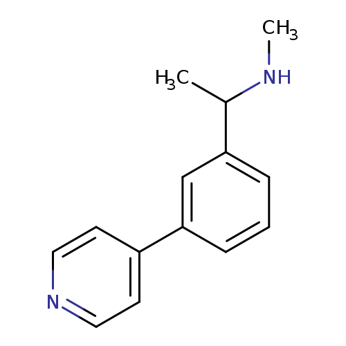Methyl((1-[3-(pyridin-4-yl)phenyl]ethyl))amine
