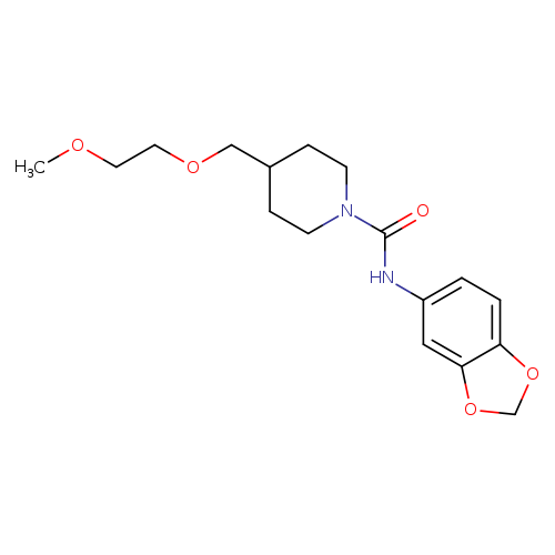 N-(2H-1,3-benzodioxol-5-yl)-4-[(2-methoxyethoxy)methyl]piperidine-1-carboxamide