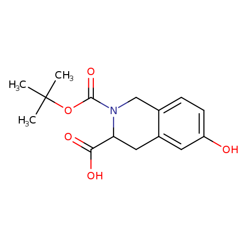 2-(tert-butoxycarbonyl)-1,2,3,4-tetrahydro-6-hydroxyisoquinoline-3-carboxylic acid