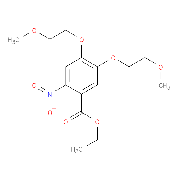 Ethyl 4,5-bis(2-methoxyethoxy)-2-nitrobenzoate
