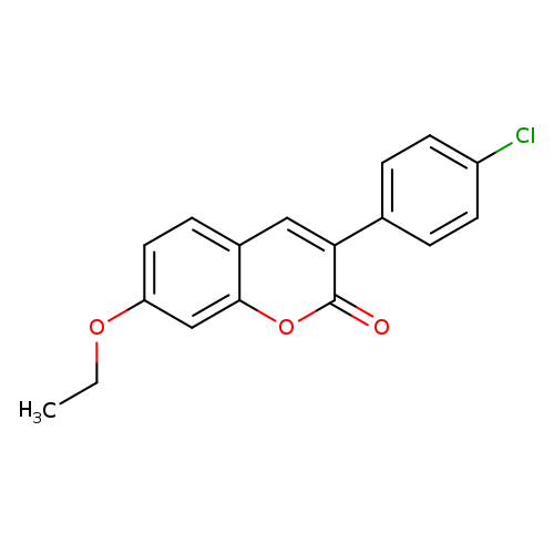 3-(4-chlorophenyl)-7-ethoxy-2H-chromen-2-one