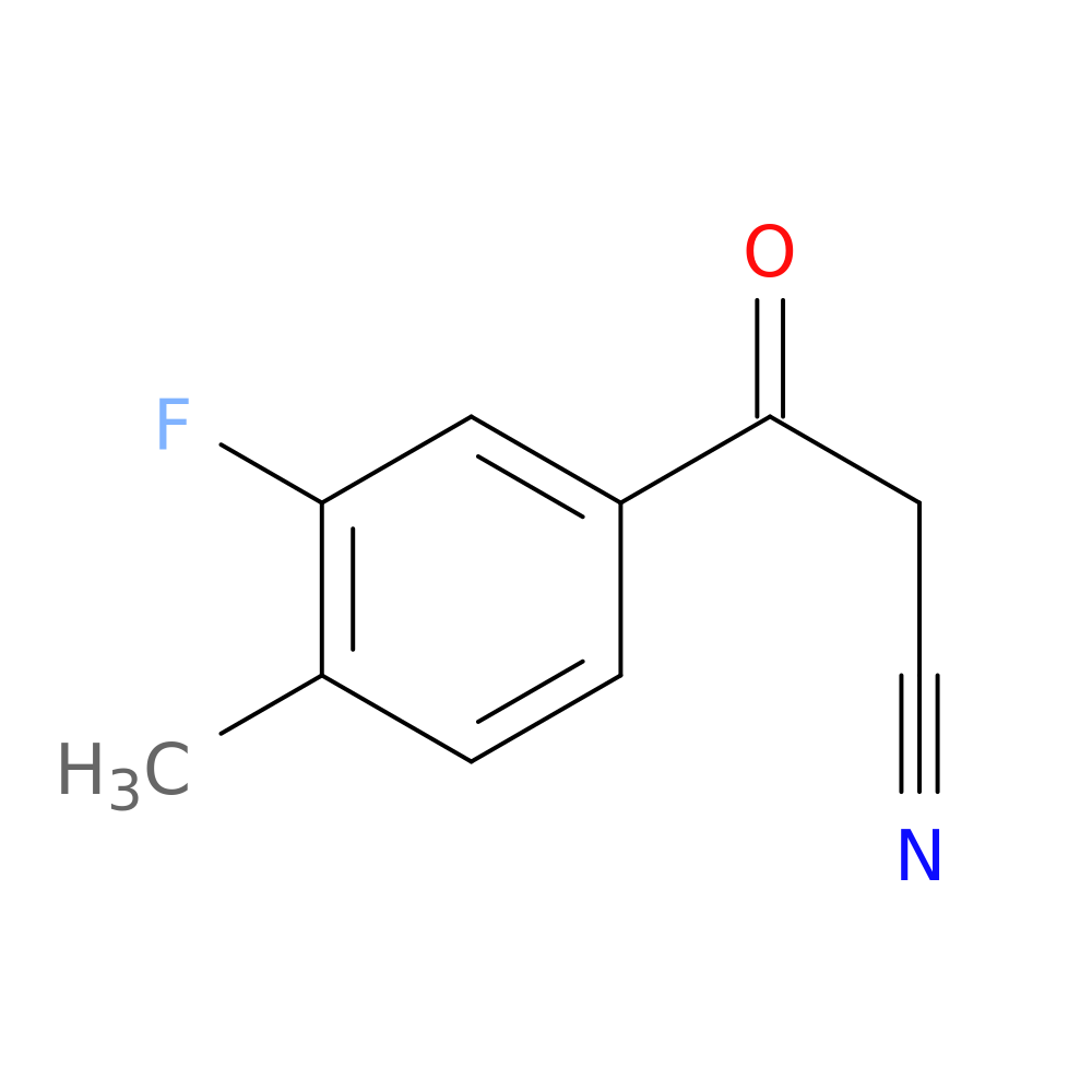 3-(3-fluoro-4-methylphenyl)-3-oxopropanenitrile