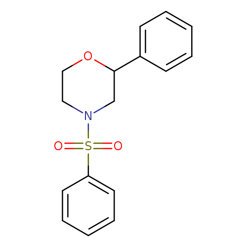 4-(benzenesulfonyl)-2-phenylmorpholine