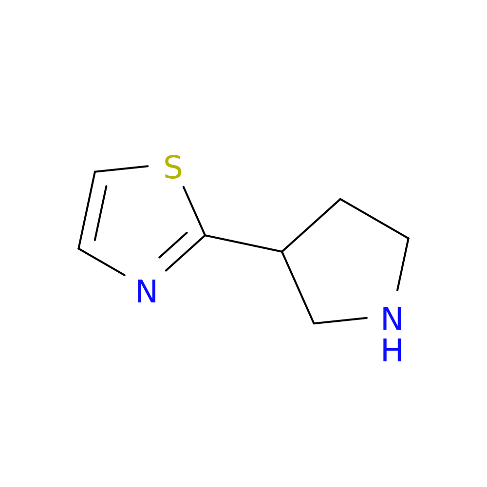 2-(pyrrolidin-3-yl)-1,3-thiazole