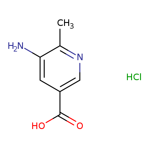 5-amino-6-methylpyridine-3-carboxylicacidhydrochloride
