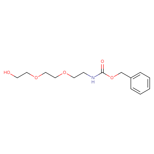Carbamic acid, N-[2-[2-(2-hydroxyethoxy)ethoxy]ethyl]-, phenylmethyl ester