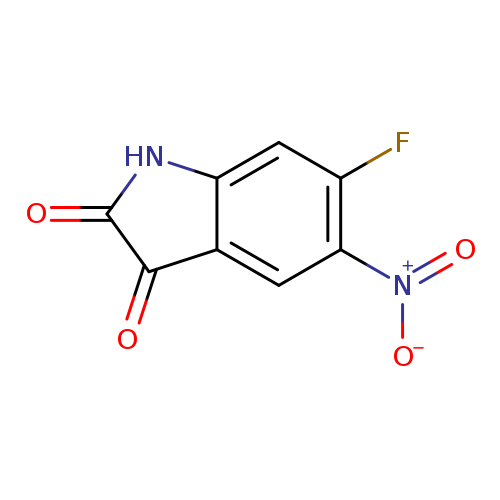 6-fluoro-5-nitro-2,3-dihydro-1H-indole-2,3-dione