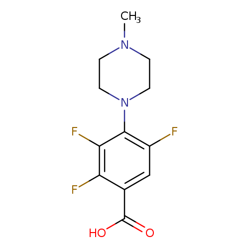 2,3,5-Trifluoro-4-(4-methylpiperazin-1-yl)benzoic acid