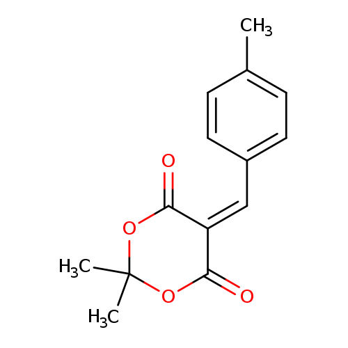 2,2-Dimethyl-5-(4-methylbenzylidene)-1,3-dioxane-4,6-dione