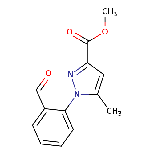methyl 1-(2-formylphenyl)-5-methyl-1H-pyrazole-3-carboxylate