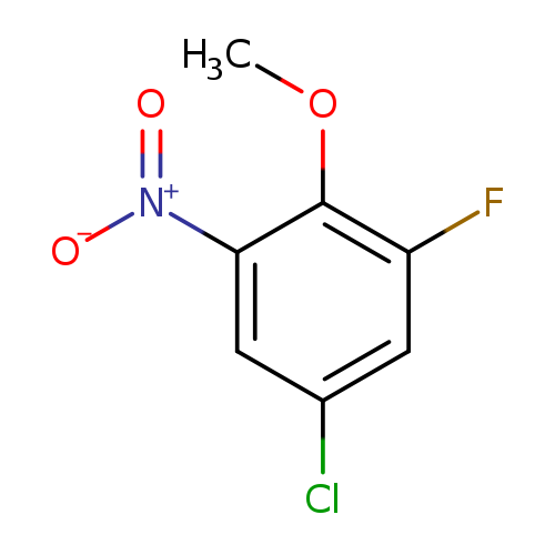 5-Chloro-1-fluoro-2-methoxy-3-nitrobenzene