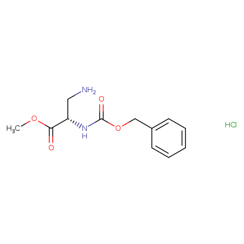 Methyl 2-(S)-[n-carbobenzyloxy]amino-3-aminopropionate, hydrochloride